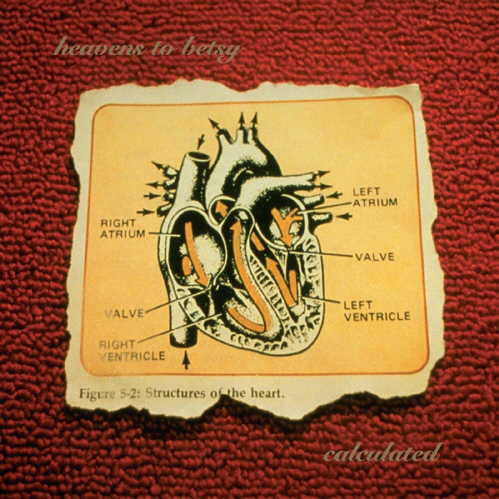 the album cover for Heavens To Betsy - Calculated [Lake Louise]