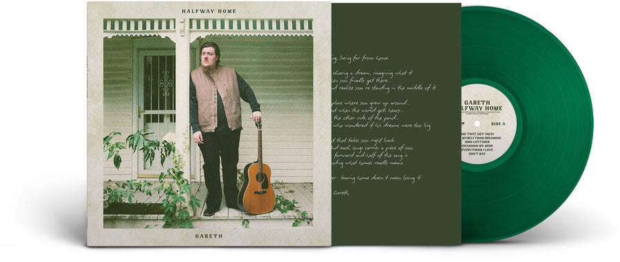 the album cover for Gareth - Halfway Home [Green]