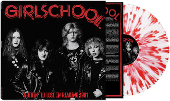 the album cover for Girlschool - Nothin' To Lose in Reading 1981