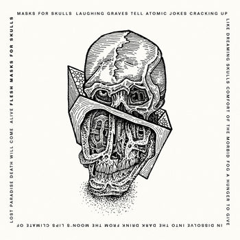 the album cover for Scorpion Milk - Flesh Masks For Skulls