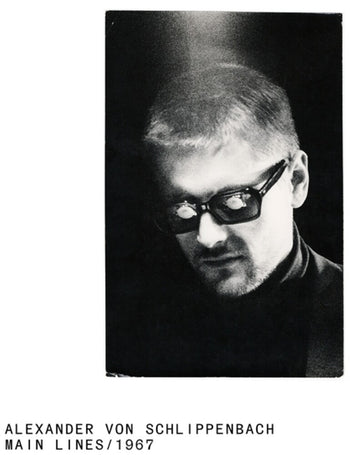 the album cover for Von Alexander Schlippenbach - Main Lines / 1967