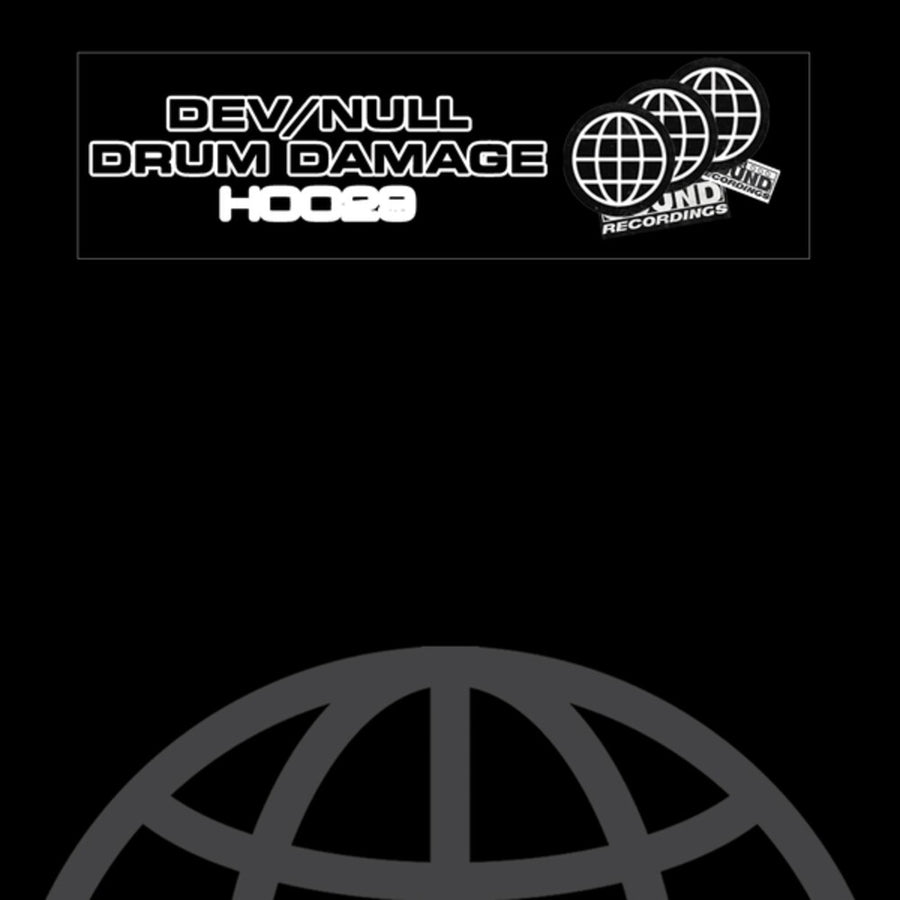 the album cover for Dev / Null - Drum Damage (Ep)