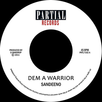 the album cover for Sandeeno - Dem a Warrior