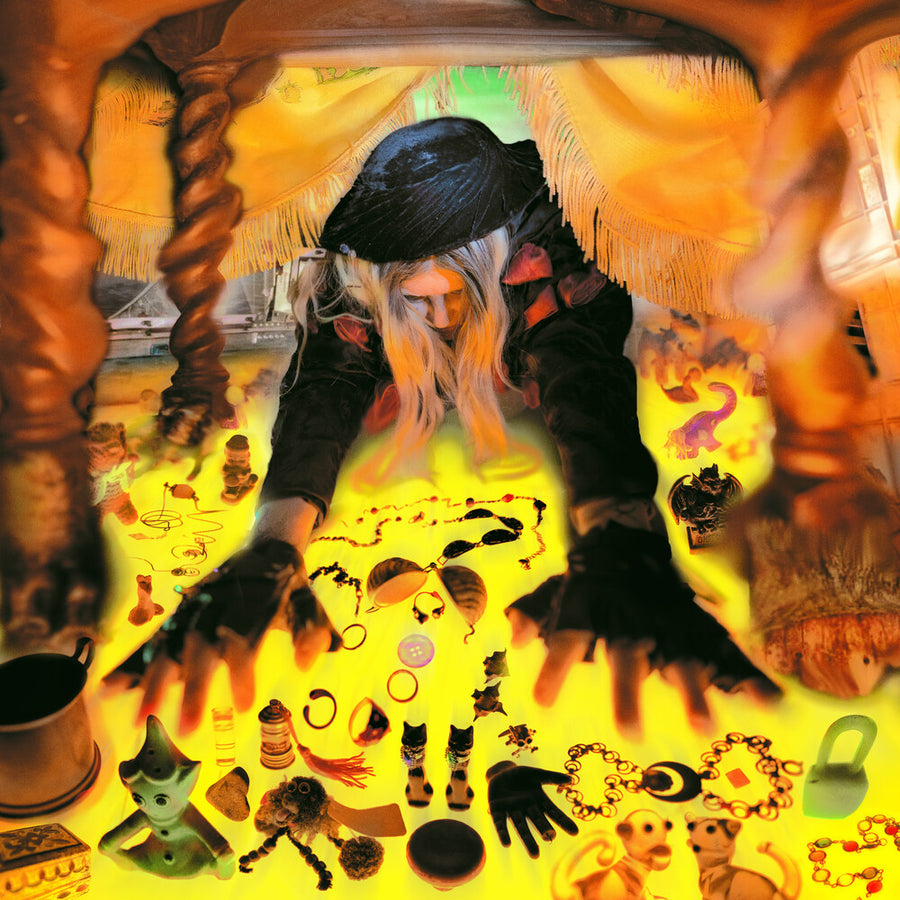 the album cover for Grumpy - Unfindable Ring [Clear Vinyl] (Trq)
