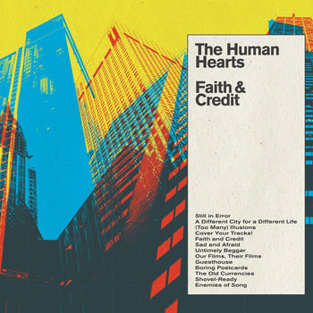 the album cover for Human Hearts - Faith & Credit [180 Gram] (Dbtr)