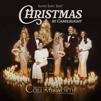 the album cover for Collingsworth Family - Christmas By Candlelight