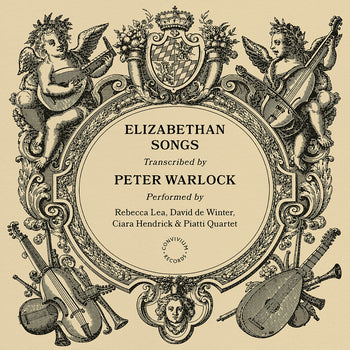 the album cover for Rebecca Lea - Peter Warlock: Elizabethan Songs