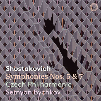 the album cover for Czech Philharmonic - Shostakovich: Syms Nos. 5 & 7