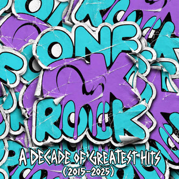 the album cover for One Ok Rock - Decade Of Greatest Hits (2015-2025) [Clear Vinyl] (Pnk)