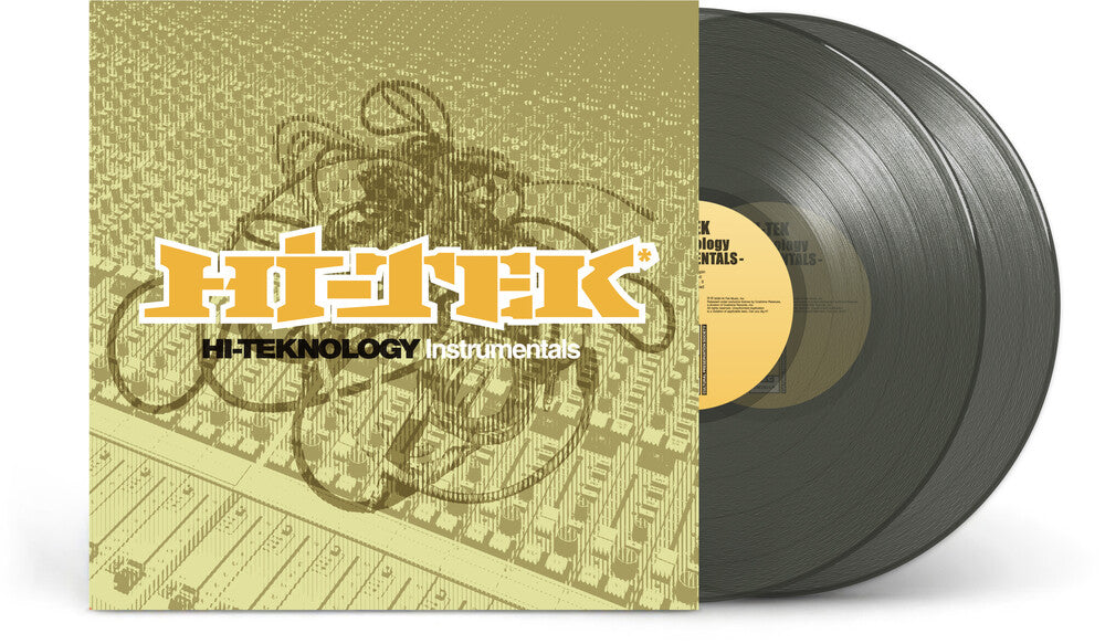 the album cover for Hi-Tek - Hi-Teknology (Instrumentals) [Clear Vinyl] (Bice) [Remastered]