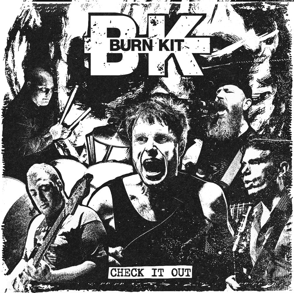 the album cover for Burn Kit - Check It Out (10in) [Deluxe] (Gate)