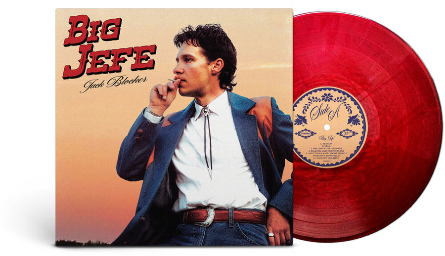 the album cover for Jack Blocker - Big Jefe [Cherry Bomb]