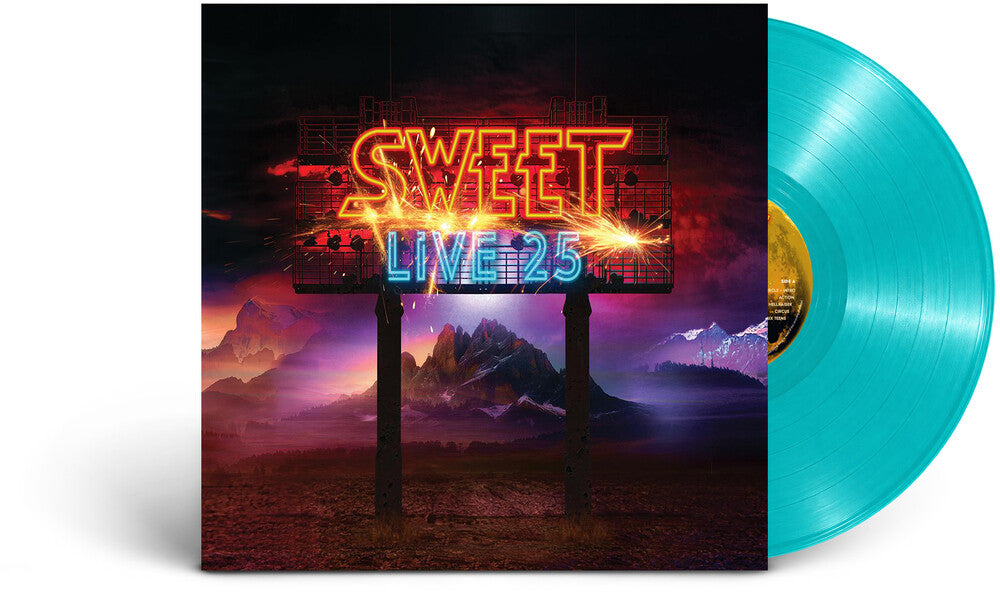 the album cover for Sweet - Live 25