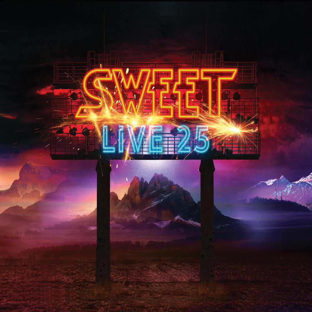 the album cover for Sweet - Live 25 [Digipak]
