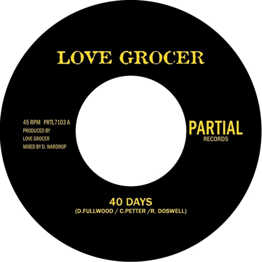 the album cover for Love Grocer - Forty Days