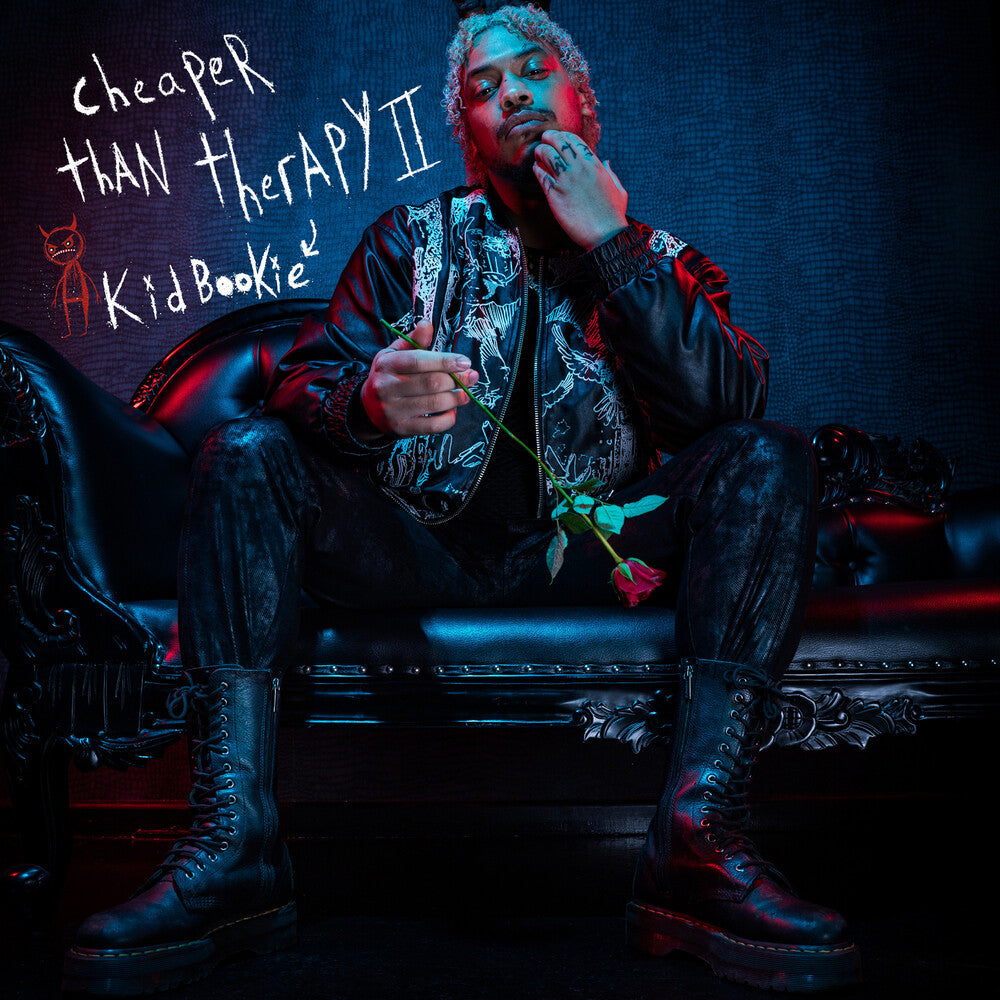 the album cover for Kid Bookie - Cheaper Than Therapy Ii