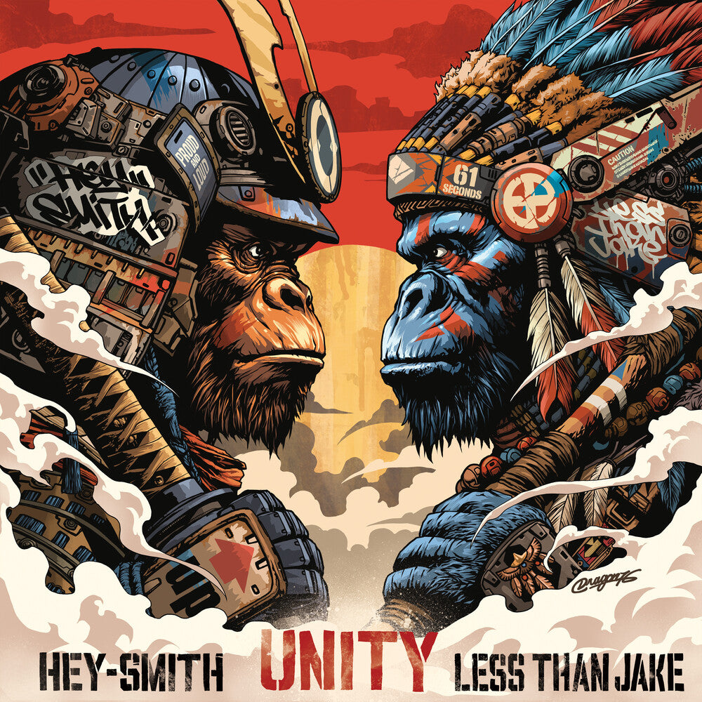 the album cover for Less Than Jake - Unity