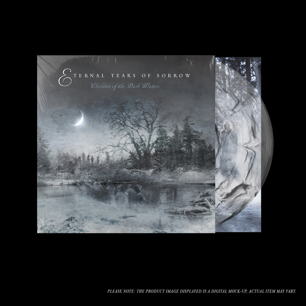 the album cover for Eternal Tears Of Sorrow - Children Of The Dark Waters (Blk) [Clear Vinyl] (Smok)