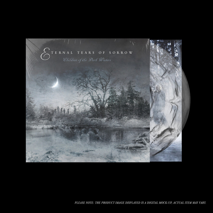 the album cover for Eternal Tears Of Sorrow - Children Of The Dark Waters (Blk) [Clear Vinyl] (Smok)