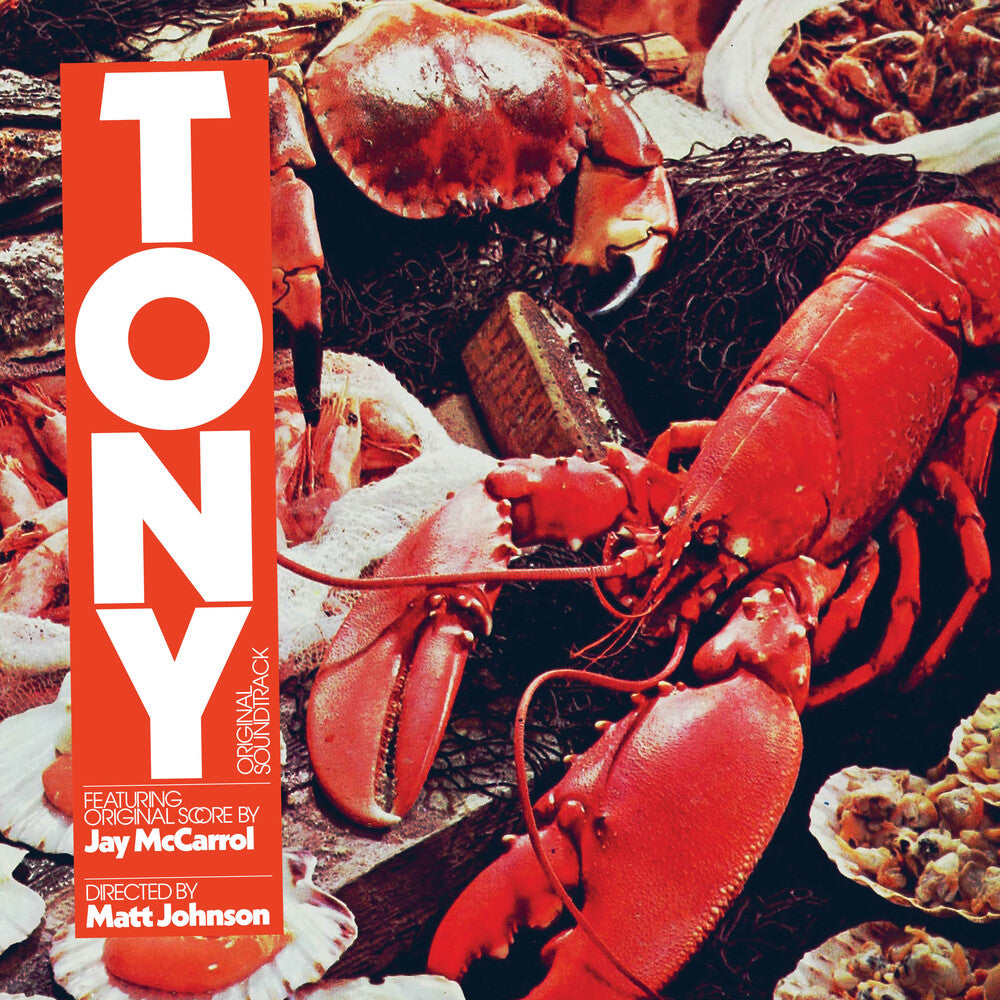the album cover for Jay Mccarrol  (Blue) (Colv) (Wht) - Tony - O.S.T. (Blue) [Colored Vinyl] (Wht)