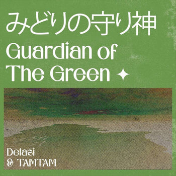 the album cover for Tamtam Delasi - Guardian Of The Green