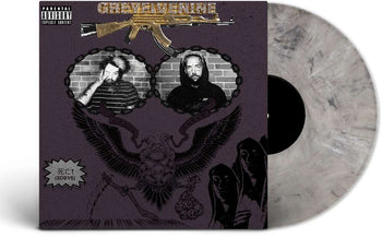 the album cover for $uicideBoy$ - Stop Staring at the Shadows [Indie Exclusive Ghost Grey]