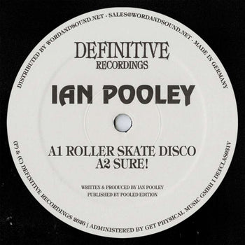 the album cover for Ian Pooley - Roller Skate Disco (Ep)