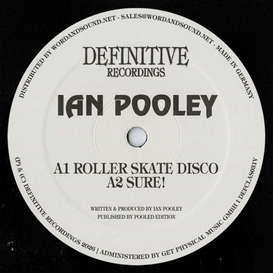 the album cover for Ian Pooley - Roller Skate Disco (Ep)