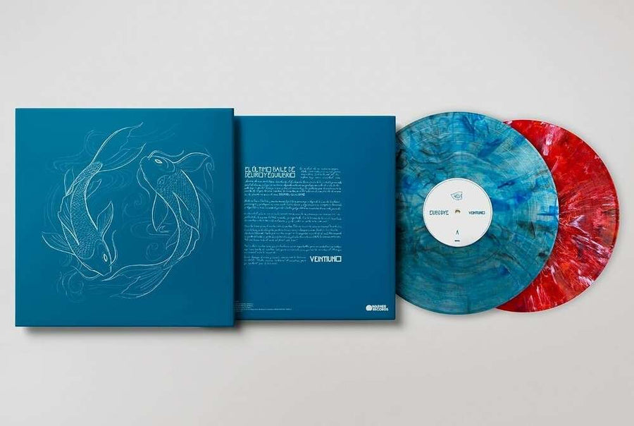 the album cover for Veintiuno - El Ultimo Baile De Delirio Y Equilibrio - Colored