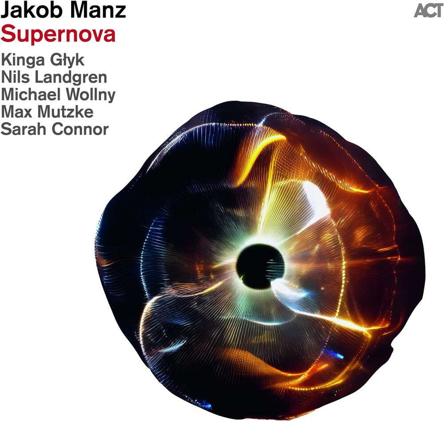 the album cover for Jakob Manz - Supernova