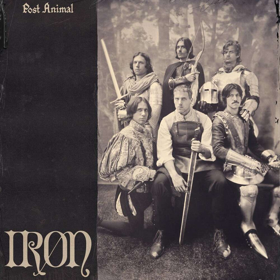 the album cover for Post Animal - Iron