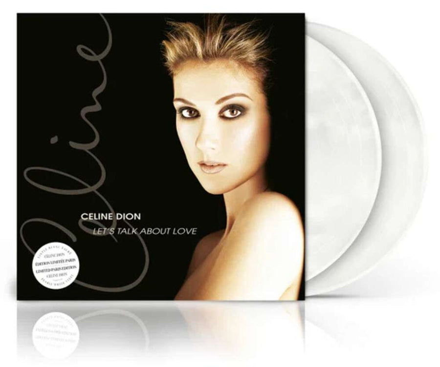 the album cover for Celine Dion - Let's Talk About Love (Uk)