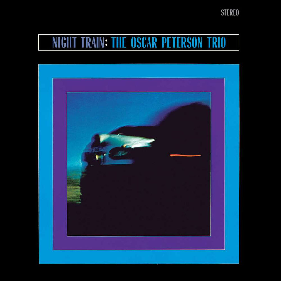 the album cover for Oscar Peterson  Trio - Night Train (Bonus Tracks) [Clear Vinyl] [Limited Edition] [180 Gram]