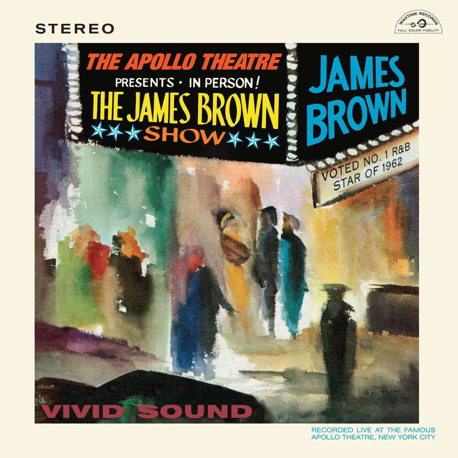 the album cover for James Brown - Live At The Apollo (Bonus Tracks) [Colored Vinyl] [Limited Edition]