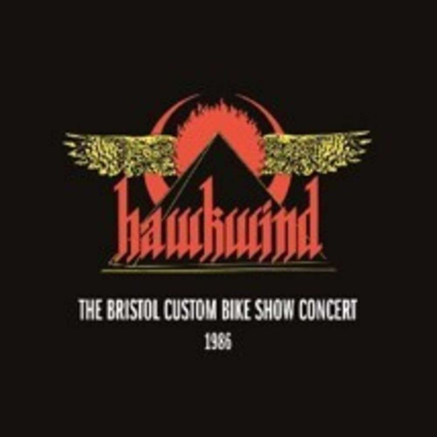 the album cover for Hawkwind - Bristol Custom Bike Show Concert 1986 (Uk)