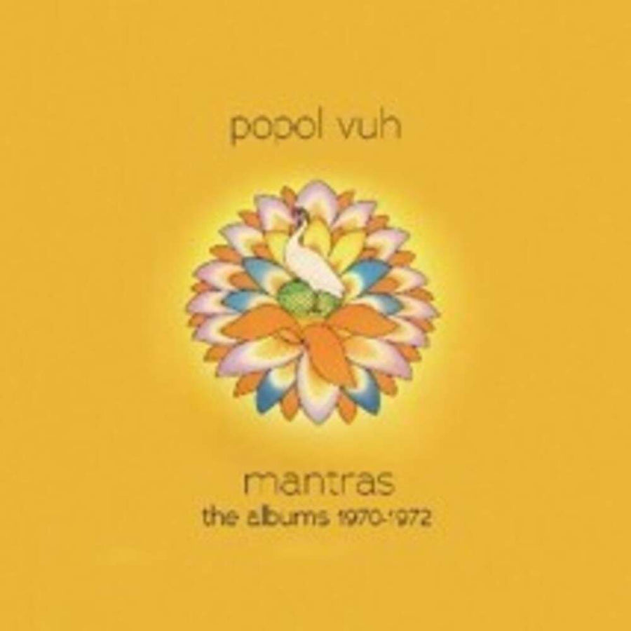 the album cover for Popol Vuh - Mantras The Albums 1970-1972 - 4cd + Blu-Ray (Box)
