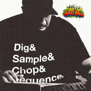 the album cover for J. Rawls - Dig, Sample, Chop, Sequence