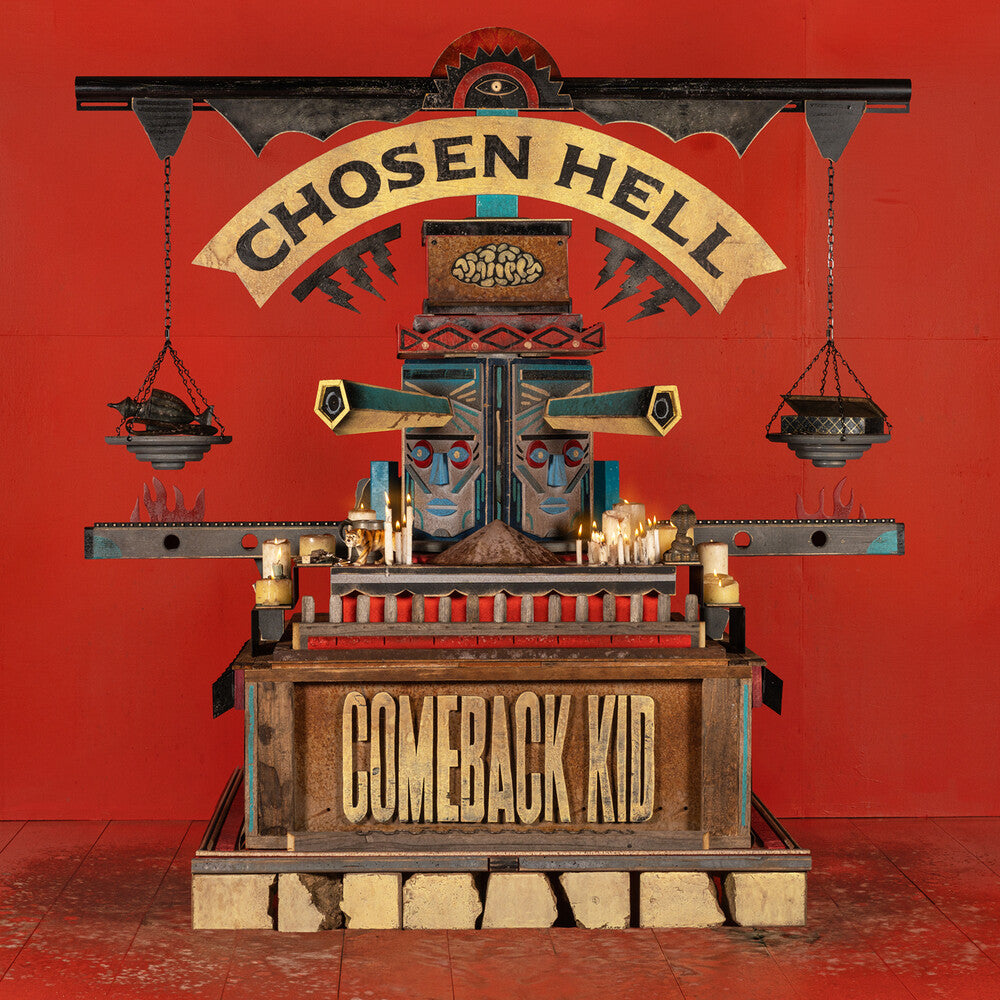 the album cover for Comeback Kid - Chosen Hell [Solid Green ]