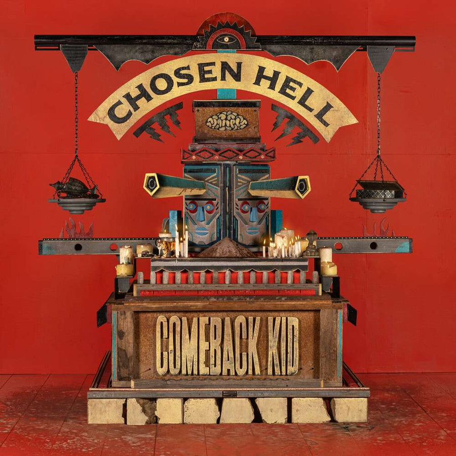 the album cover for Comeback Kid - Chosen Hell [Solid Green ]