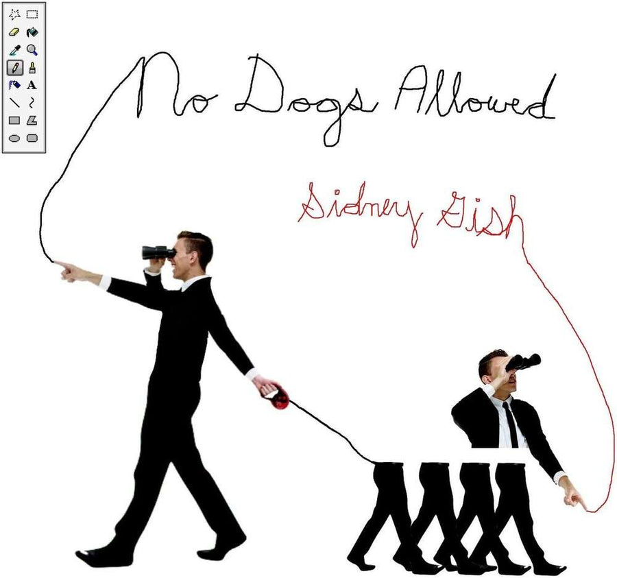 the album cover for Sidney Gish - No Dogs Allowed