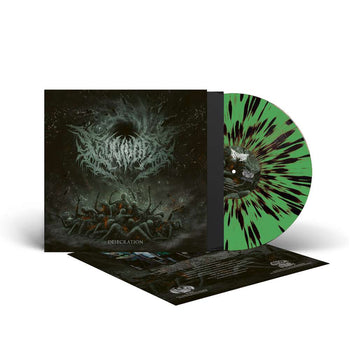 the album cover for Crucivore - Desecration [Colored Vinyl] [Limited Edition] (Ofgv)