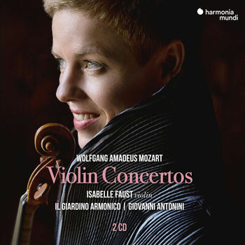 the album cover for Il Giardino Armonico - Mozart: Violin Concertos Nos. 1-5 2 Rondos