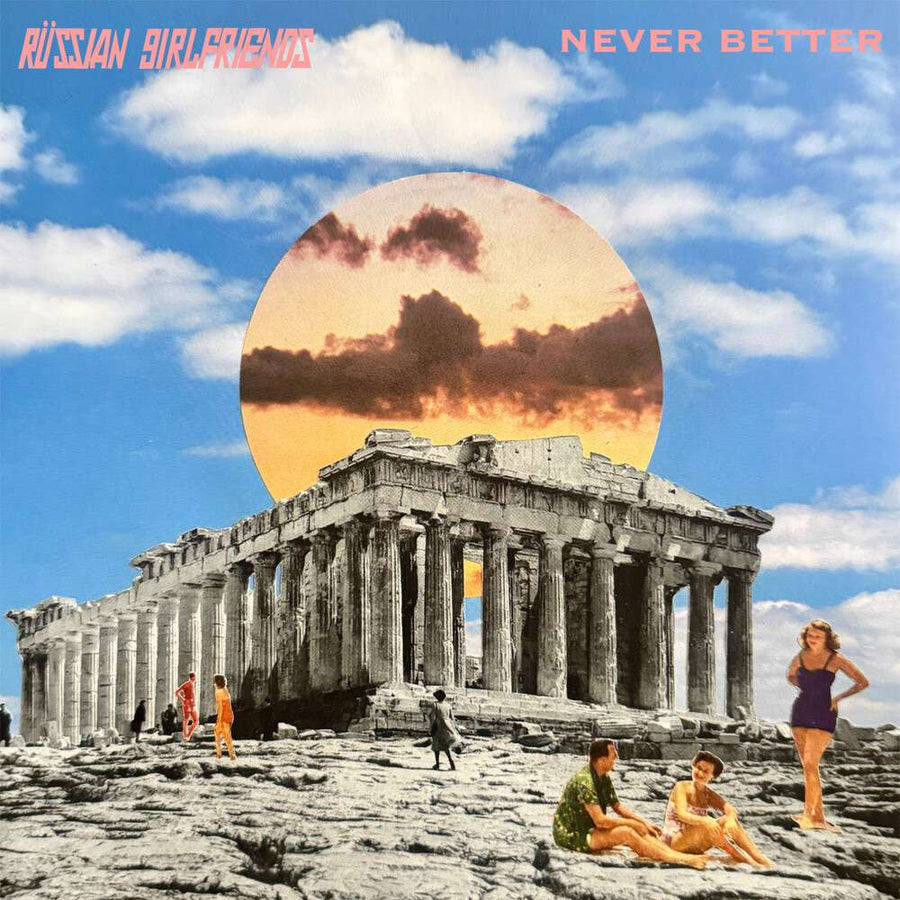 the album cover for Russian Girlfriends - Never Better