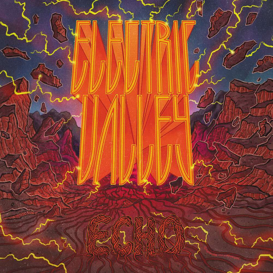 the album cover for Electric Valley - Echo