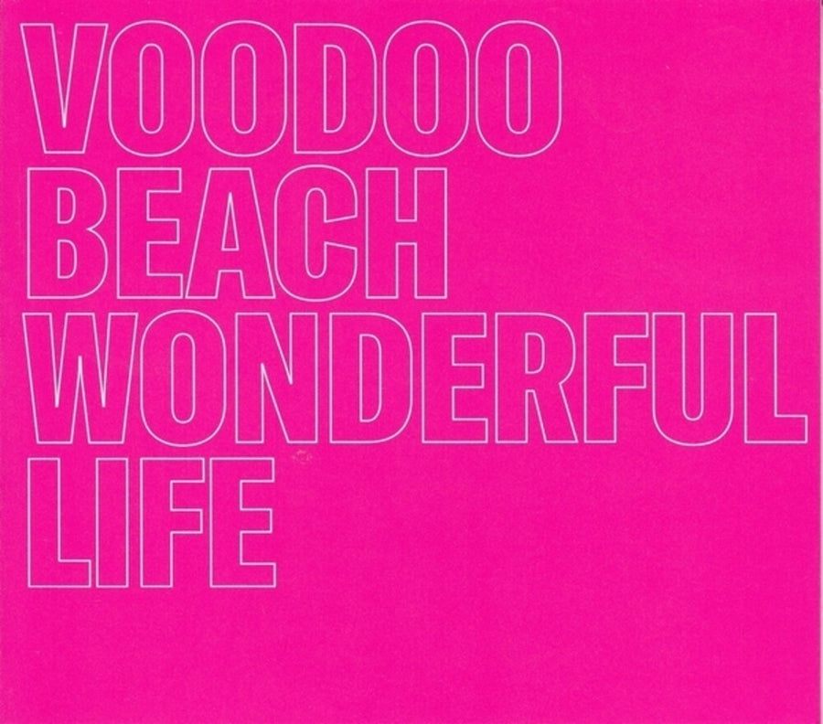 the album cover for Voodoo Beach - Wonderful Life [Clear Vinyl] (Pnk)