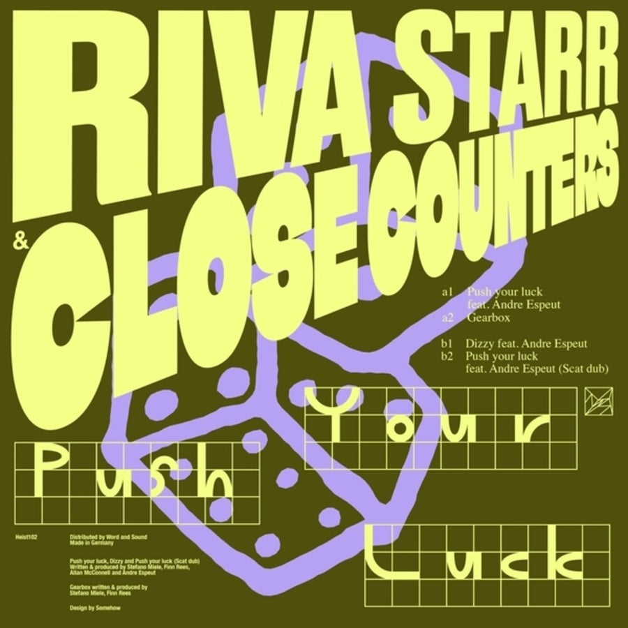 the album cover for Riva Starr  / Close Counters - Push Your Luck (Ep)