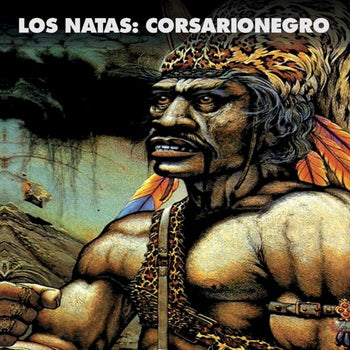 the album cover for Los Natas - Corsario Negro (Blue) [Colored Vinyl] [Limited Edition]