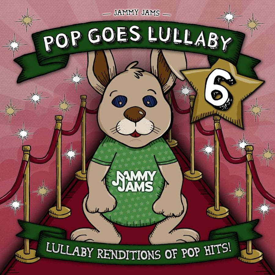 the album cover for Jammy Jams - Pop Goes Lullaby 6