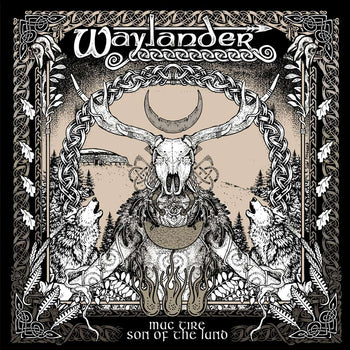 the album cover for Waylander - Mac Tire: Son Of The Land