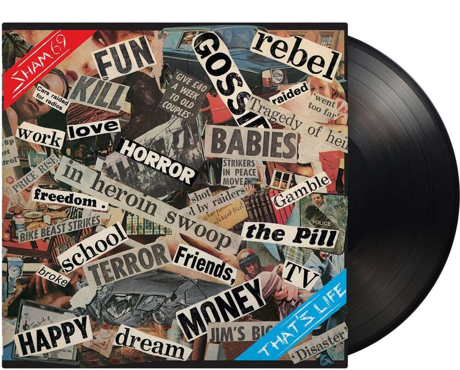 the album cover for Sham 69 - That's Life (Blk) [180 Gram] (Hol)